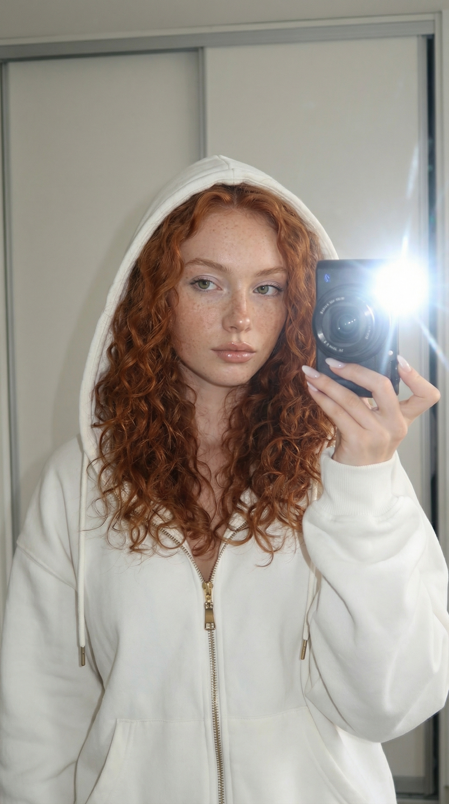 Пример контента: GRWM: mirror selfie edition 📱